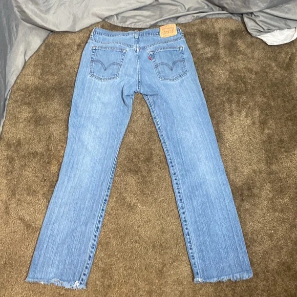 Y2K Levi’s 505 Nouveau Low Straight Jeans - Picture 5 of 15